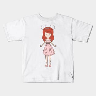 Ariel Fan Girl Kids T-Shirt
